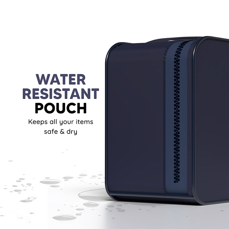 LetsShave Travel Pouch - Blue