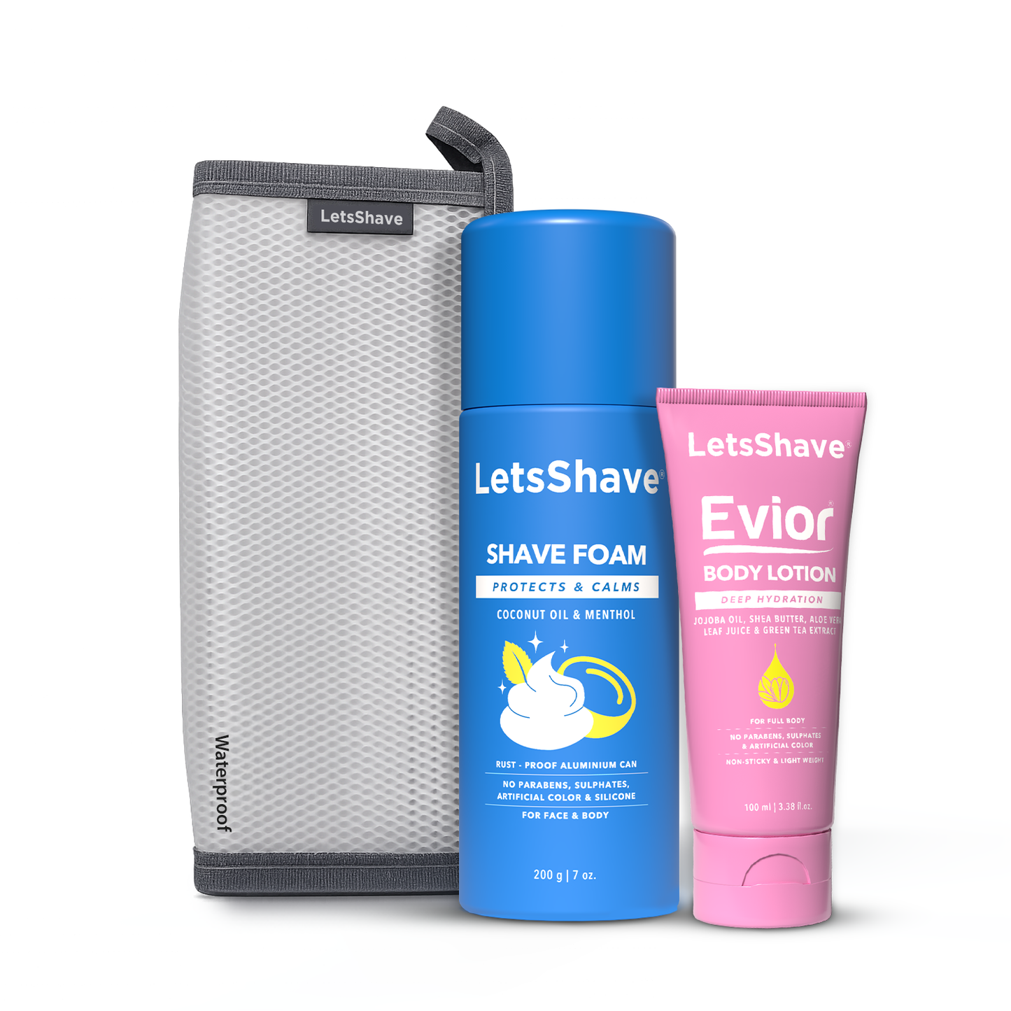 Love Hamper – Shave Foam, Body Lotion & Waterproof Travel Pouch