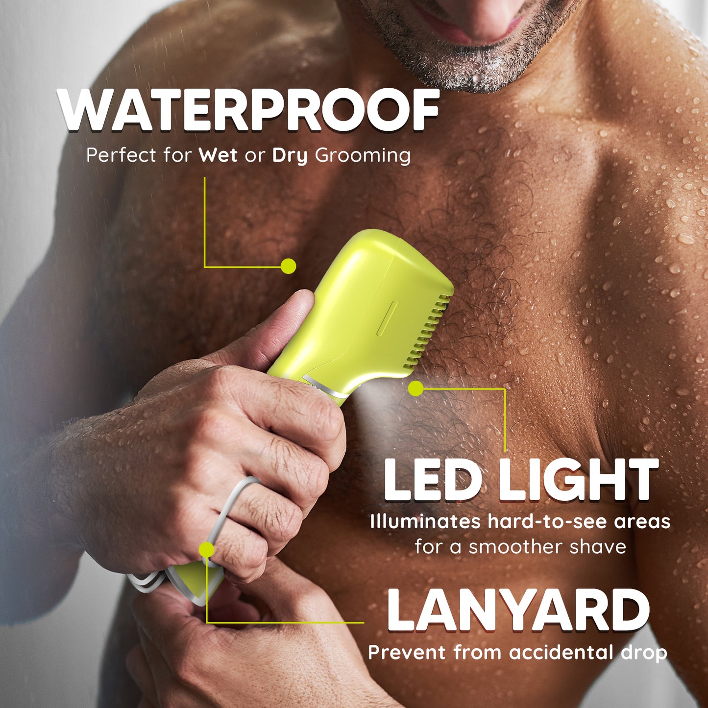 Balls Trimmer Pro Intimate Grooming Gift Kit for Men