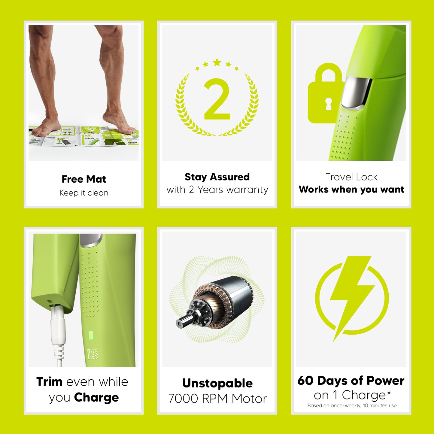 Balls Trimmer & Body Groomer | Skin-Safe Shaving + Free Balls & Bum Balm 60ML