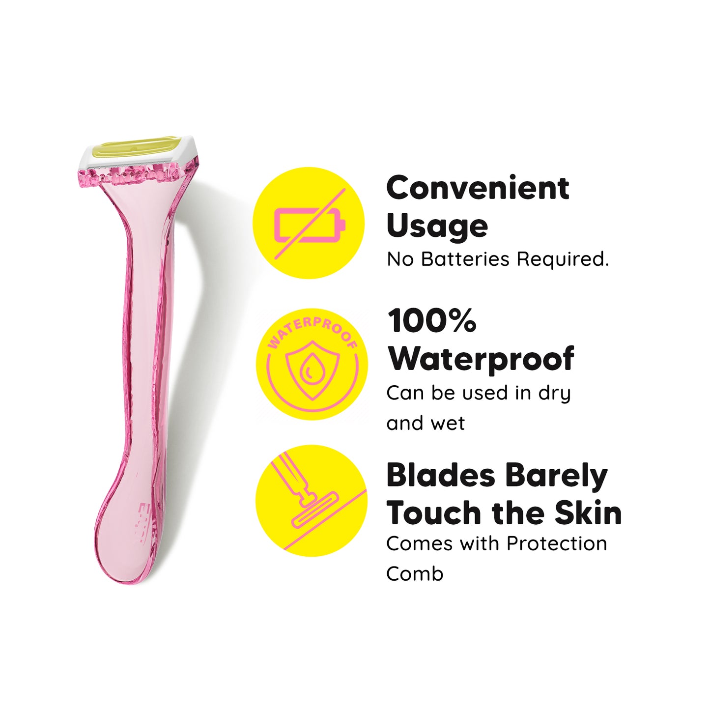 Evior 4-in-1 Face & Body Groomer with Free Bikini Razor