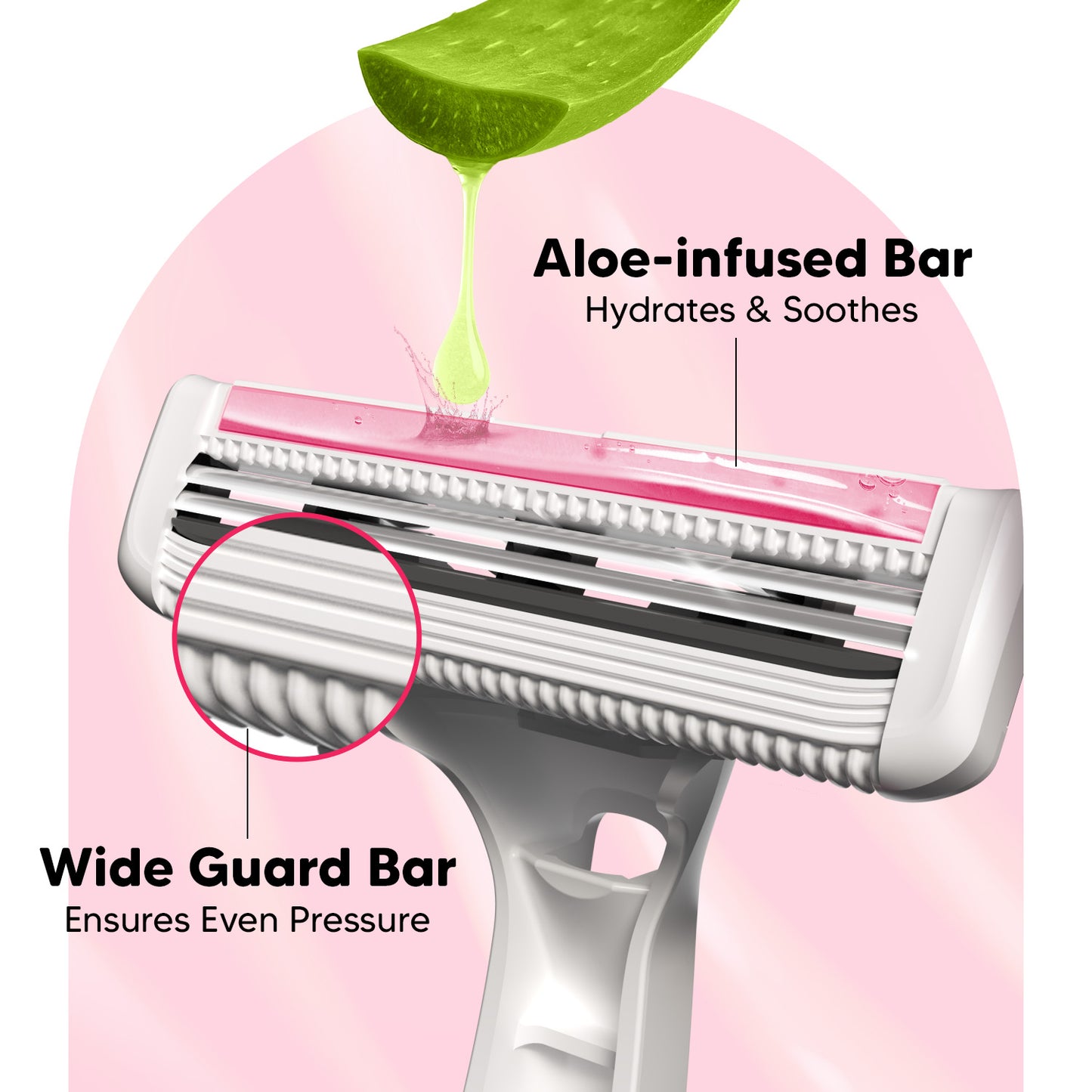 Evior 2+ Disposable Razor Pack – Silky Smooth 2-Blade Experience (Buy 12 Get 3 Free | Pack of 15)