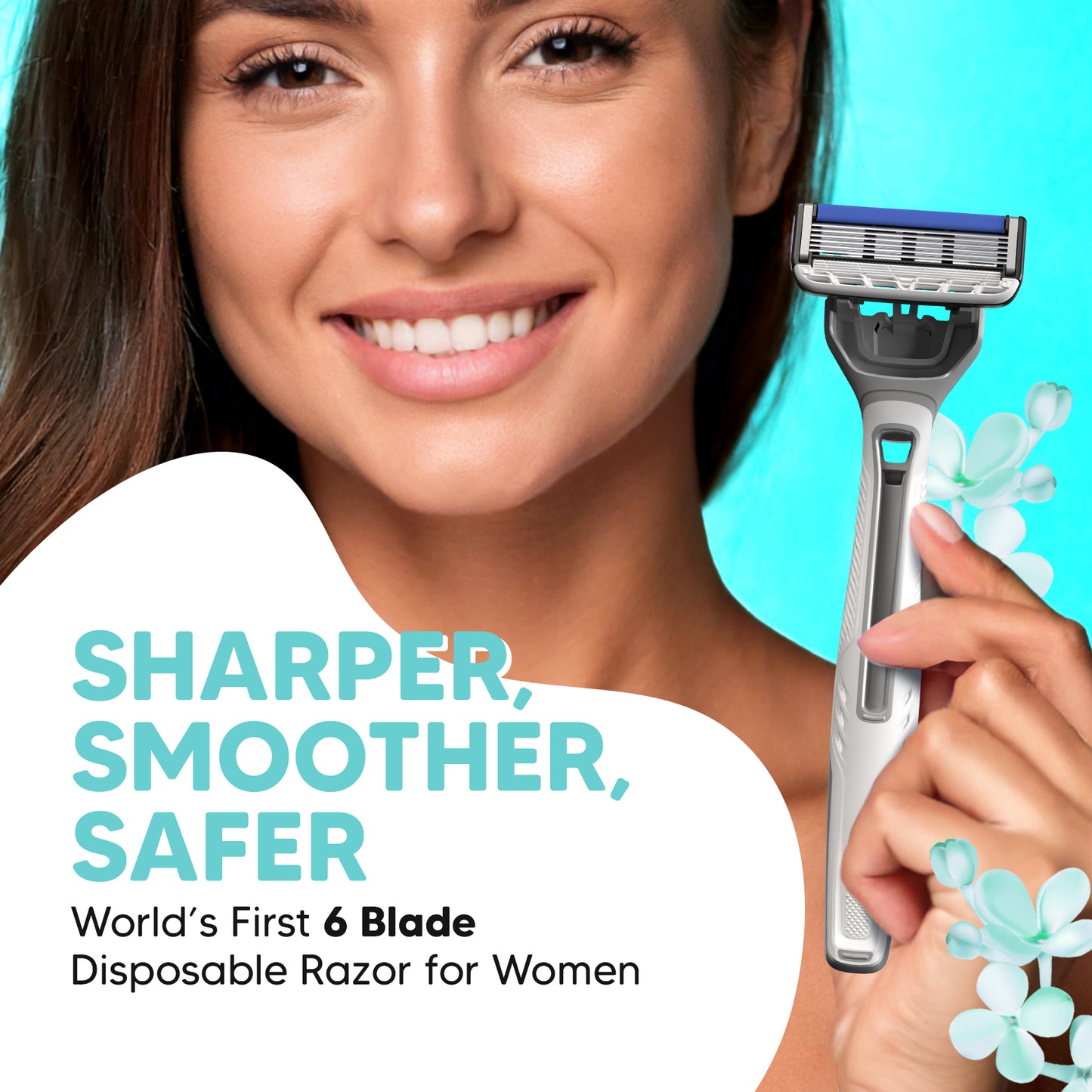 Evior 3 Plus Disposable Razor Pack of 3 + Evior 6 Portable Razor Free