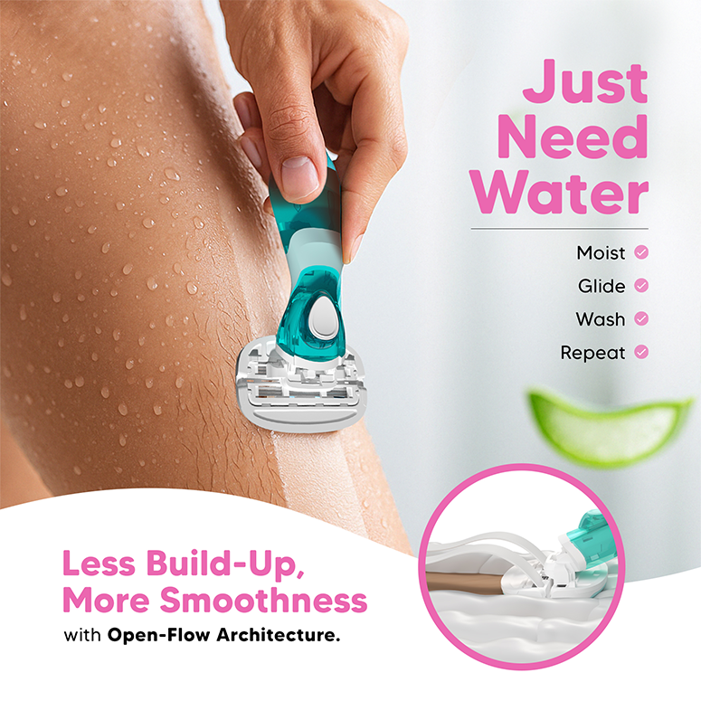 Evior Flyyy Razor Value Set – 1 Handle + 2 Blades