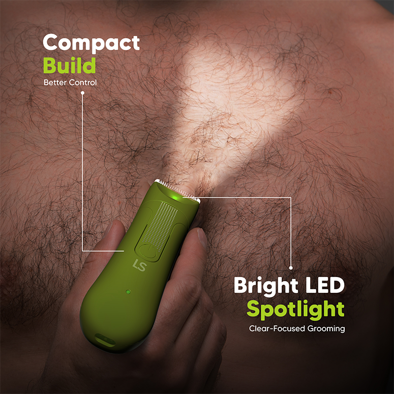 Balls & Body Trimmer Plus | Smooth & Skin-Safe Grooming with Free Balls & Bum Balm