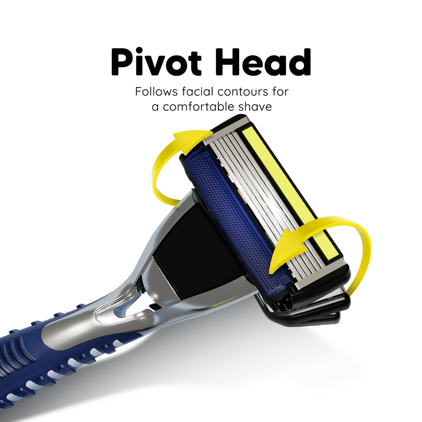 Pro 6 Advance Razor Value Set – World’s First 6-Blade Razor