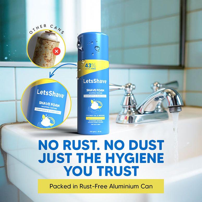 Shave Foam (425g) + After Shave Balm (100ml) Combo