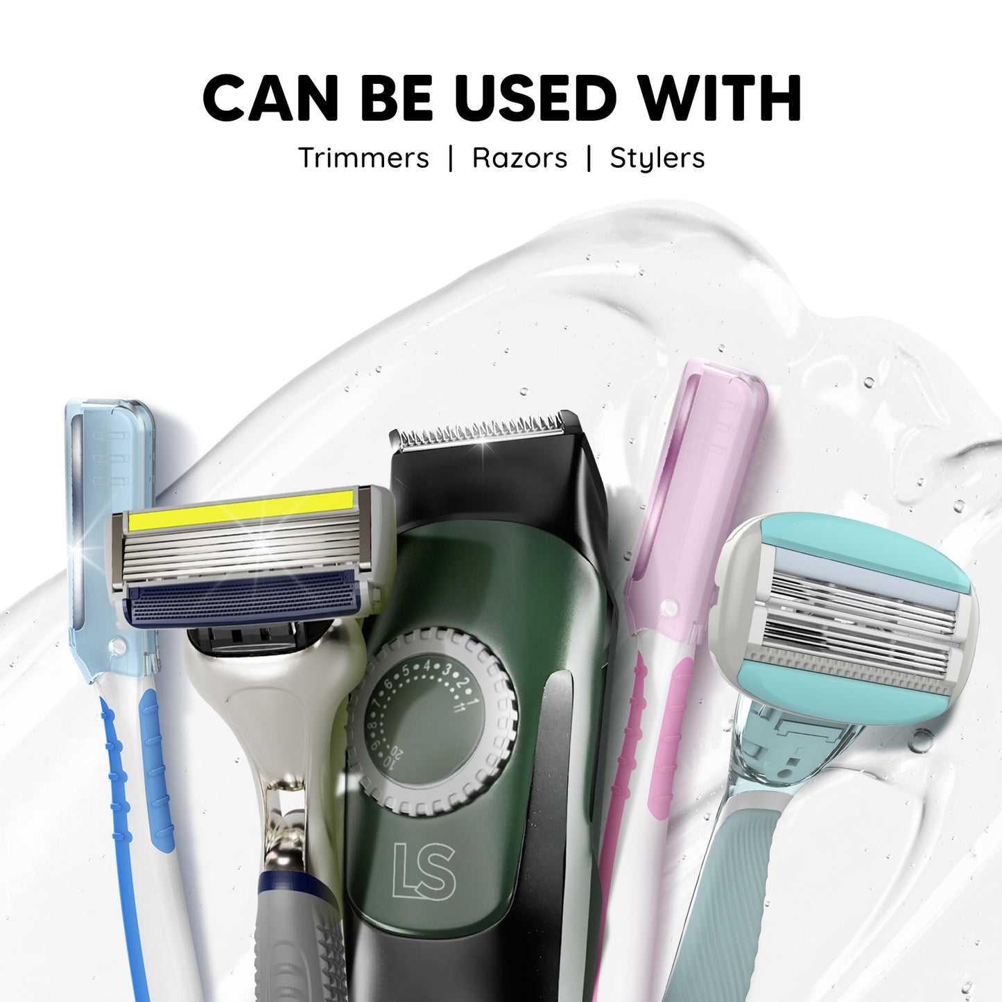 Shaving Care Combo – Transparent Shave Gel + After Shave Balm