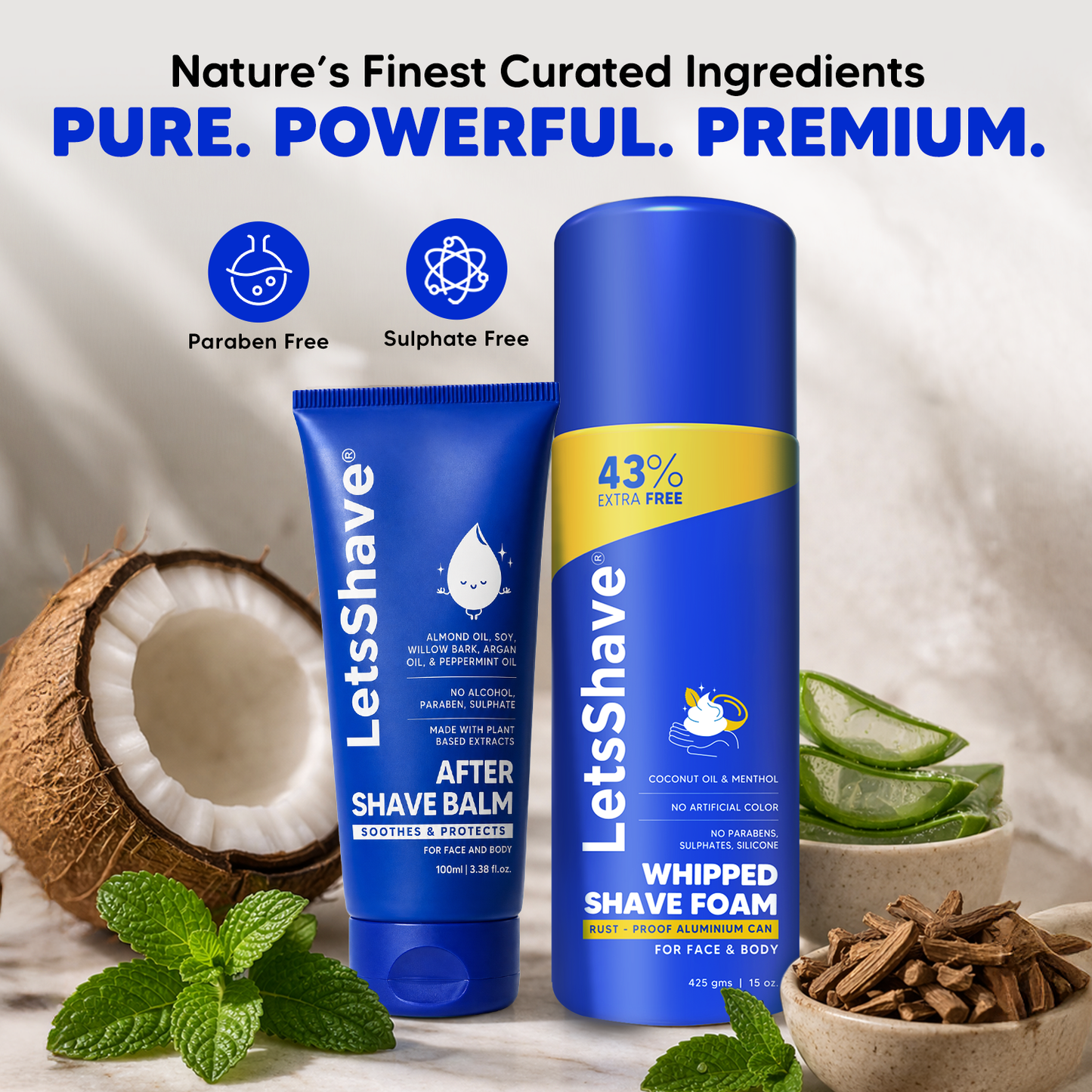 Shave Foam + After Shave Balm_Cartoffer