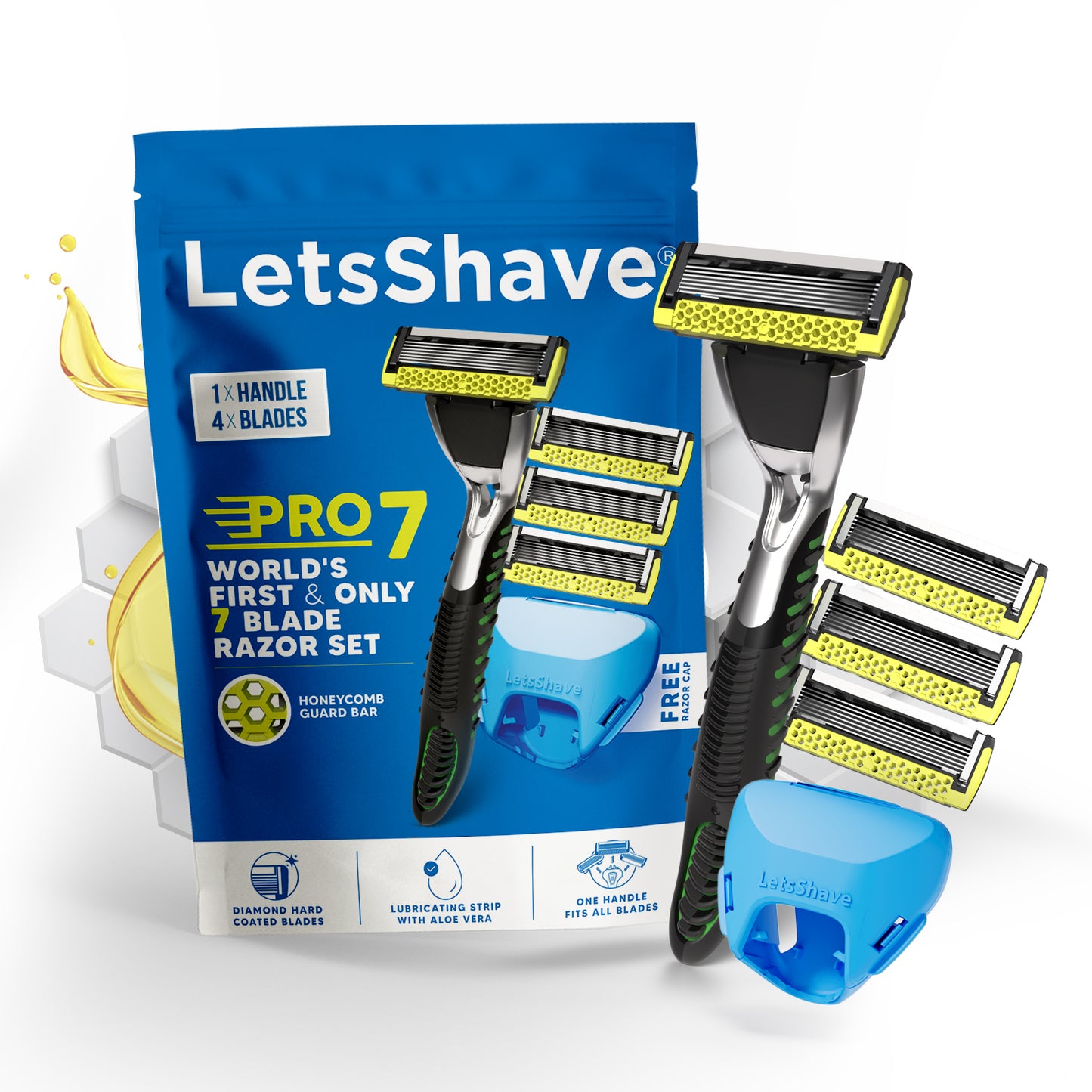 Pro 7 Max Razor | World’s First 7-Blade Razor for Men