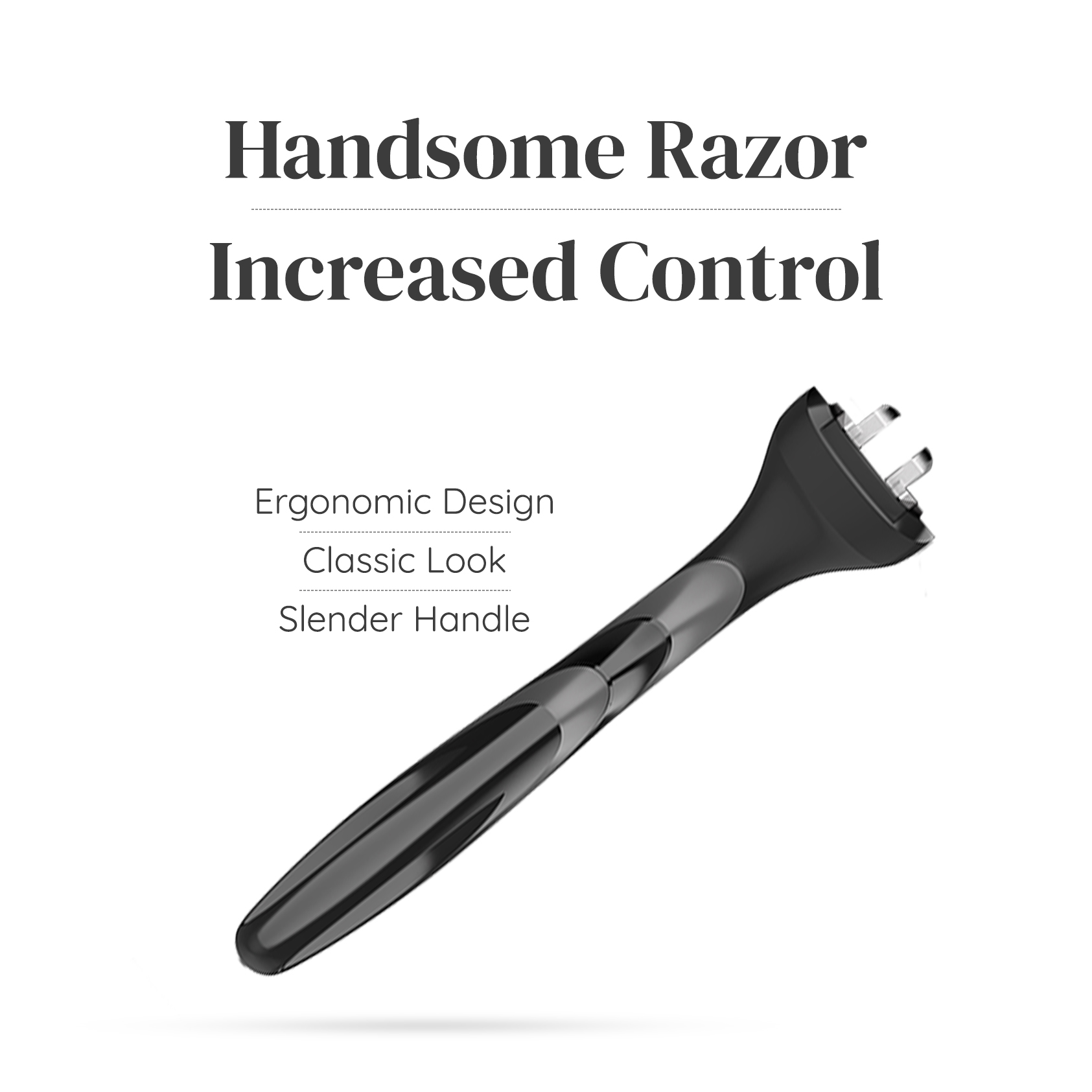 Pro Premium Razor Handle – Compatible with All LetsShave Cartridges