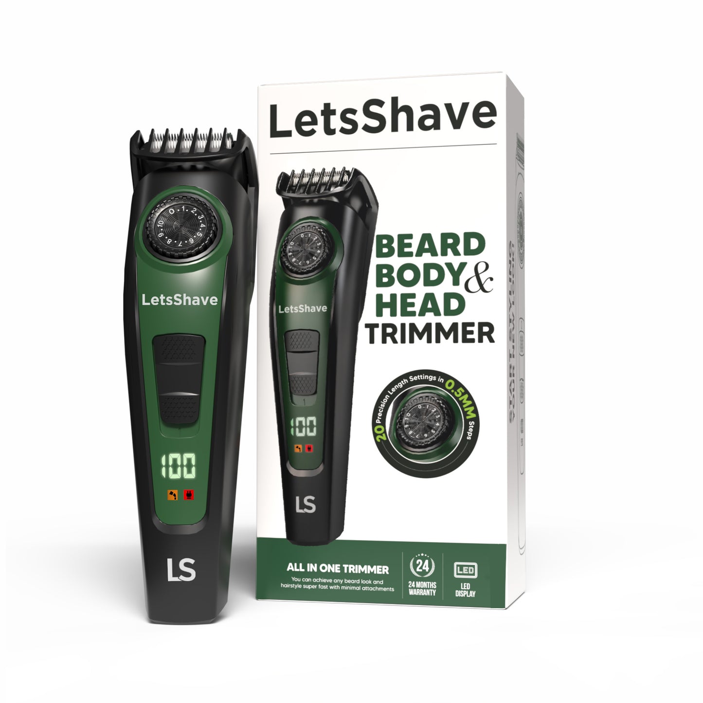 Beard, Body & Head Trimmer for Men | One Trimmer Total Control