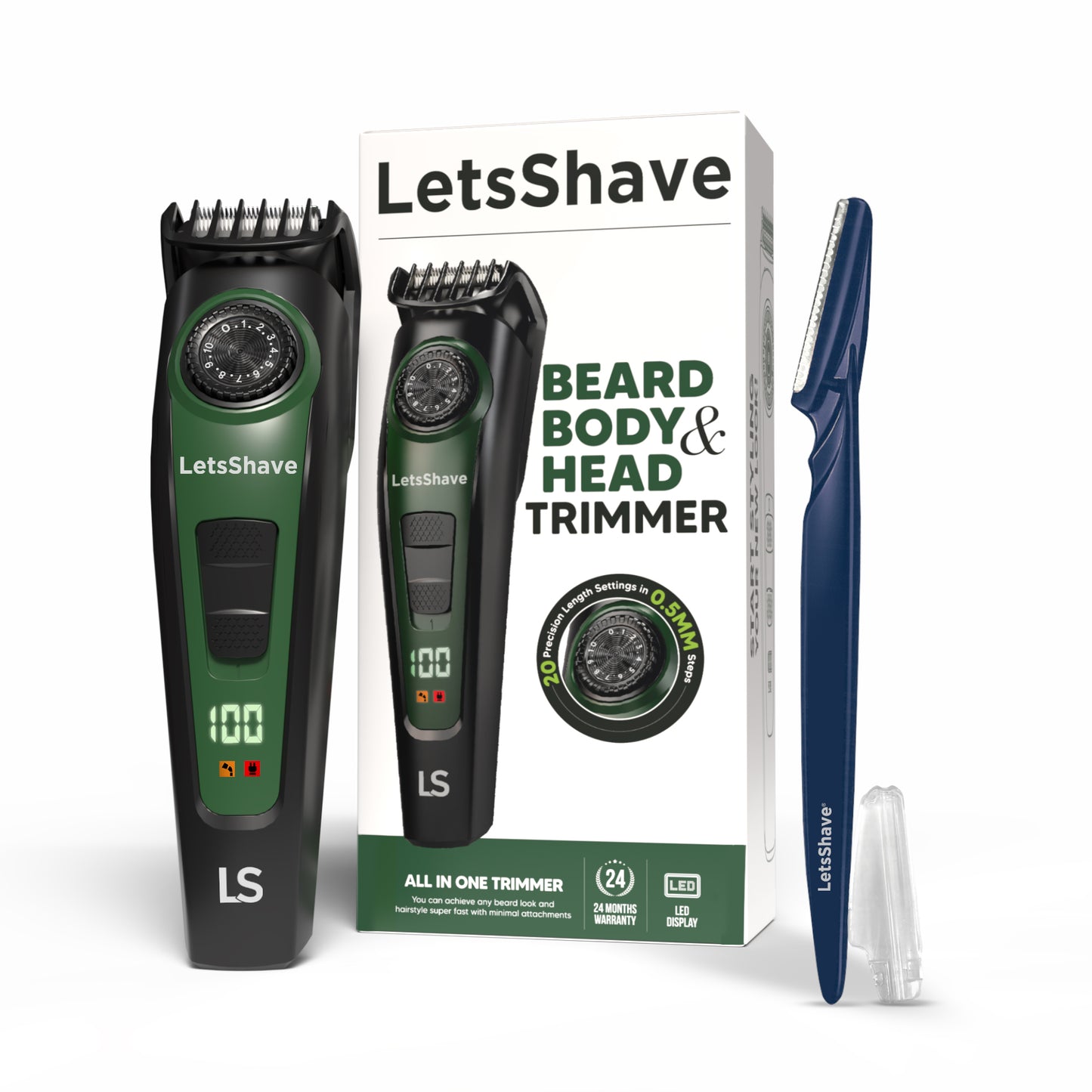Beard, Body & Head Trimmer for Men | One Trimmer Total Control