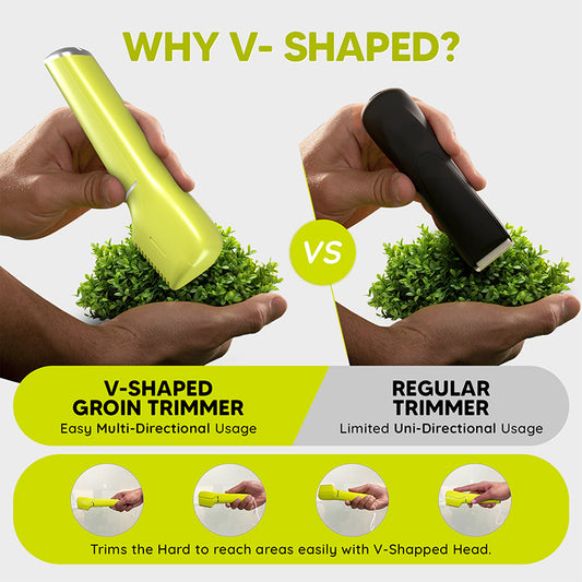 Balls Trimmer Pro – Electric Groin & Body Hair Trimmer + Free Balls & Bum Balm (30 ml)