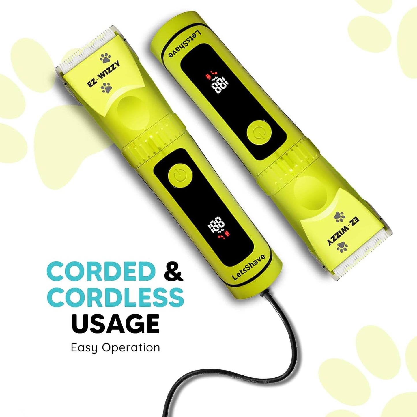 EZ-WIZZY Pet Trimmer PLUS | Stress-Free Grooming for Happy Pets & Loving Owners