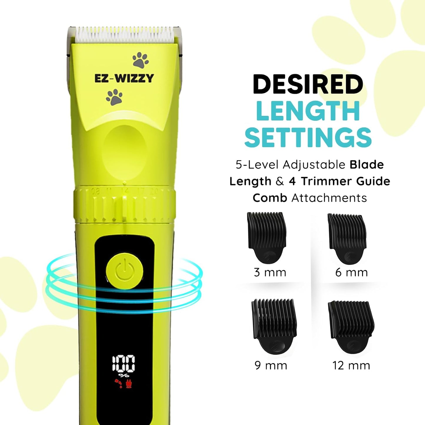 EZ-WIZZY Pet Trimmer PLUS | Stress-Free Grooming for Happy Pets & Loving Owners