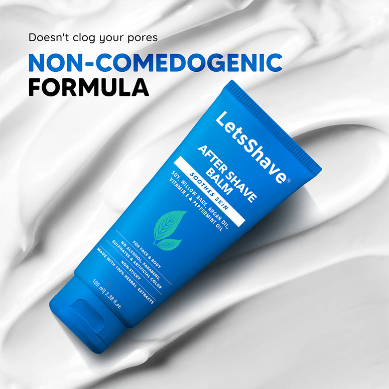 After Shave Balm for Men – Calms Redness, Prevents Razor Bumps (100 ml)