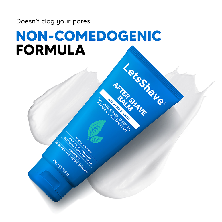 After Shave Balm for Men – Calms Redness, Prevents Razor Bumps (100 ml)