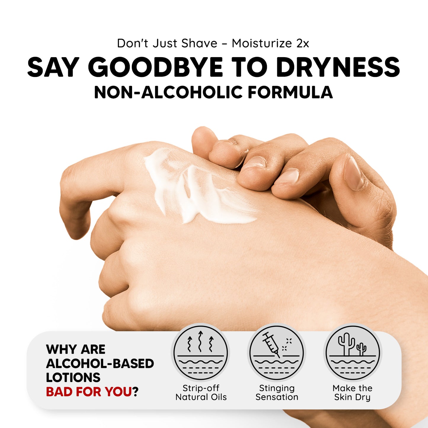 After Shave Balm | Calms Redness, Prevents Razor Bumps (100 ml)