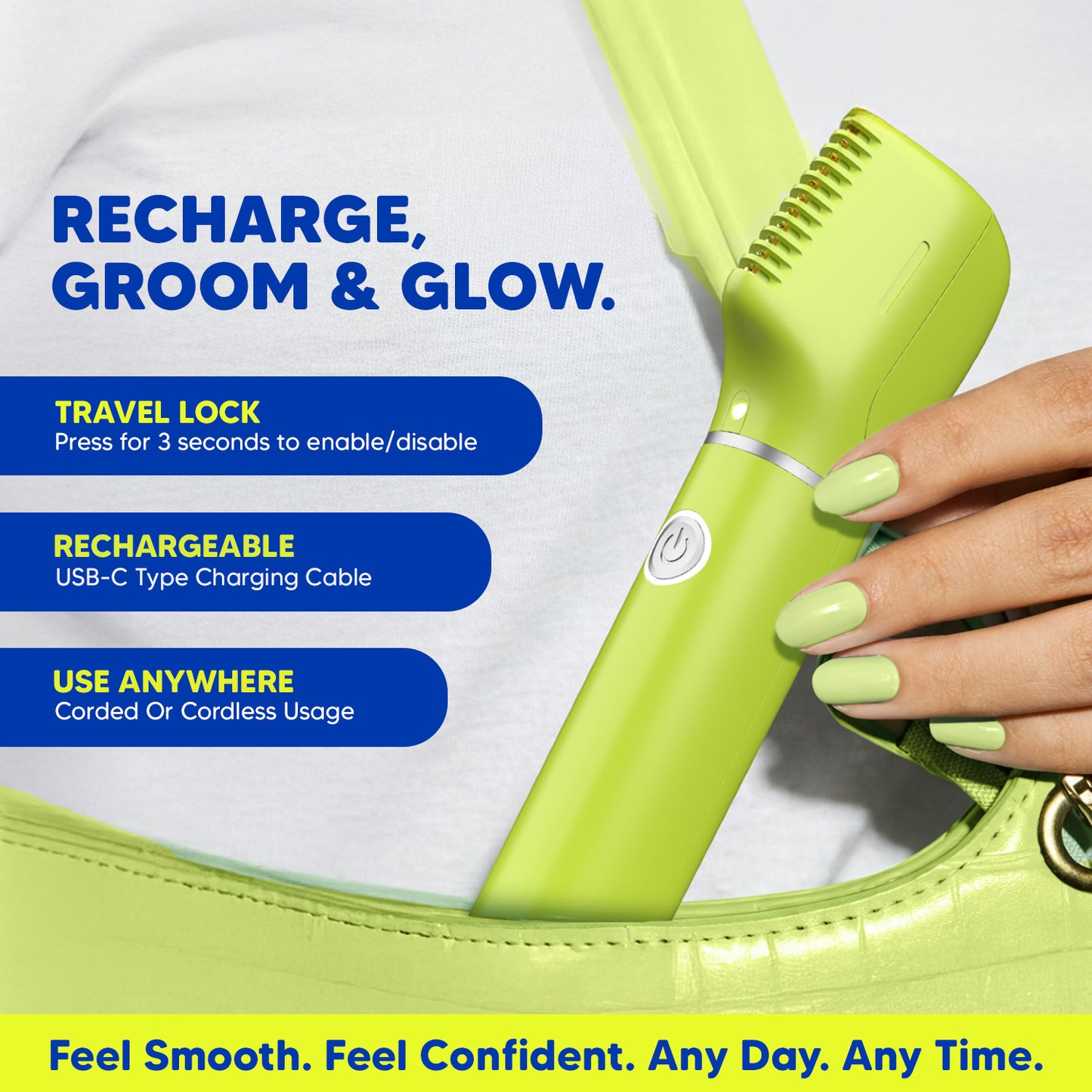 All Under Trimmer Pro & Bikini Razor Intimate Grooming Kit