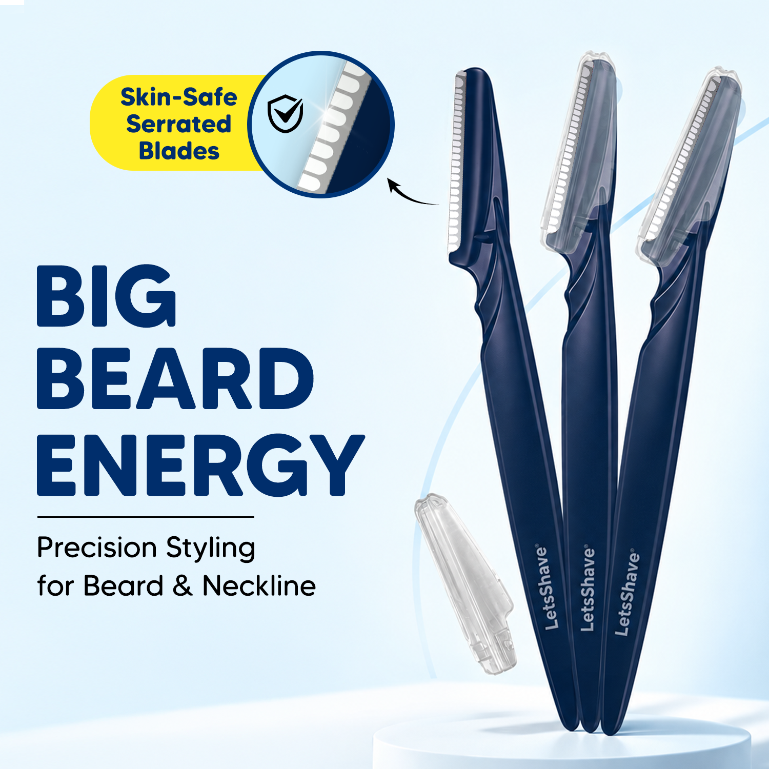 Precision Grooming, Made Easy | Pro Styler Razors Pack of 3 | For Clean, Sharp Styling