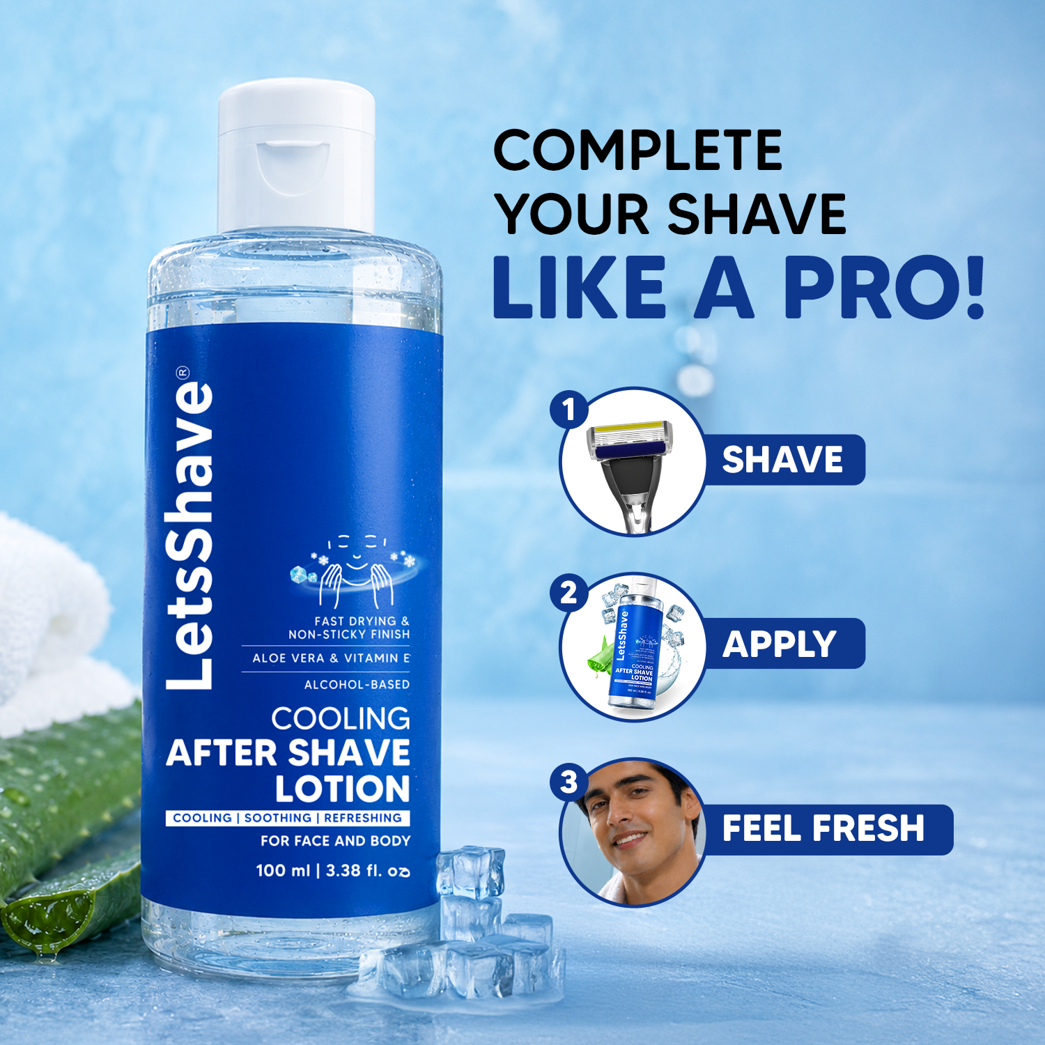 1-Year Shaving Kit | World’s first 6-Blade Complete Shaving Kit for Men
