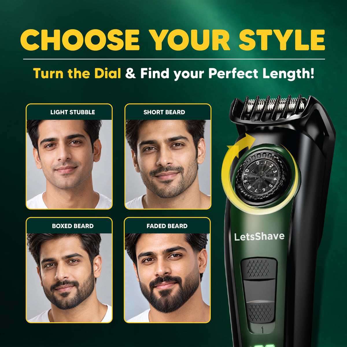 Complete Travel & Grooming Kit for Men | Trimmer + Razor + Styler | Including Travel Bag