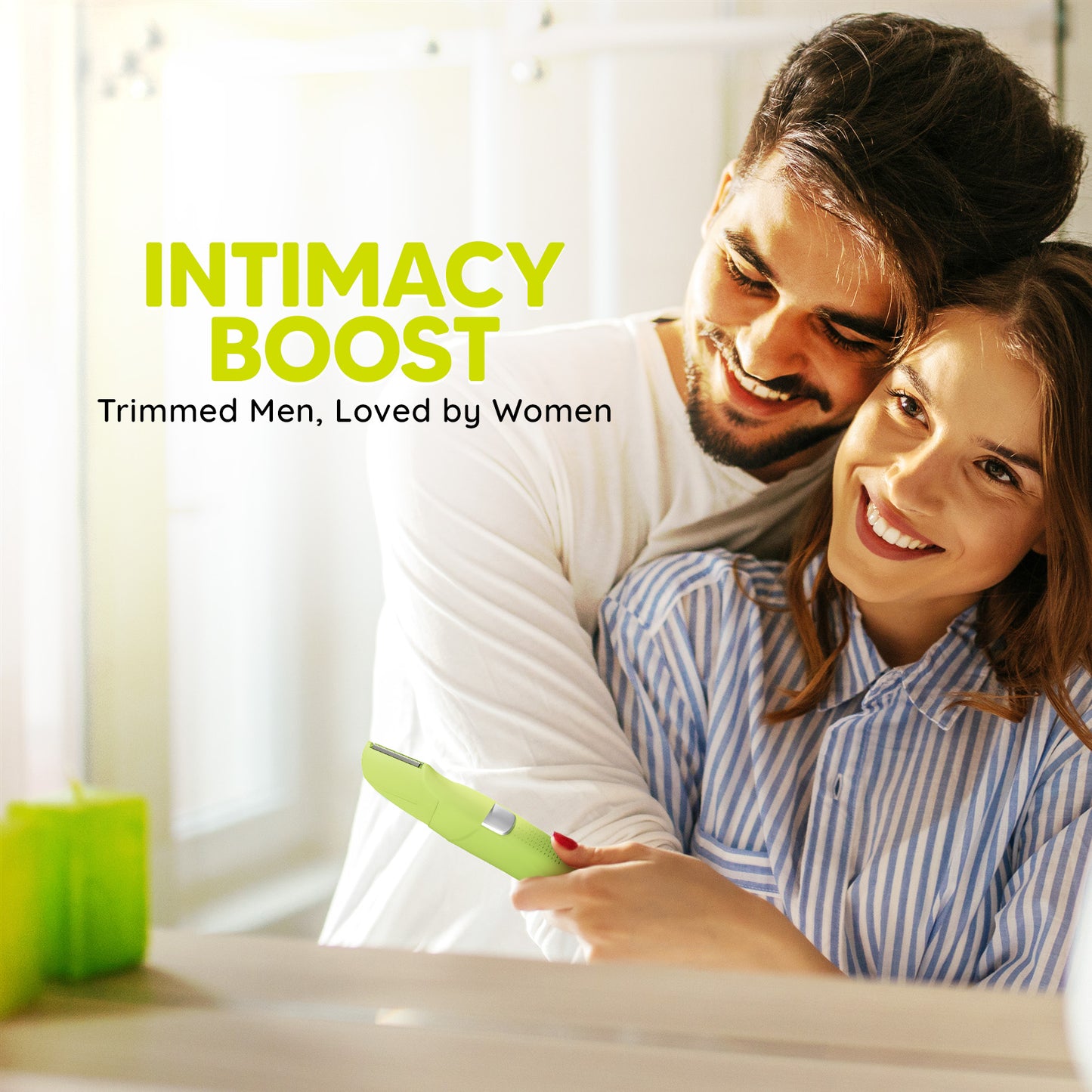 Balls Trimmer & Body Groomer | Skin-Safe Shaving + Free Balls & Bum Balm 60ML