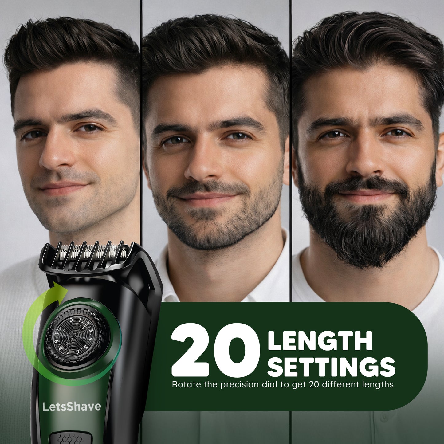 Beard, Body & Head Trimmer for Men | One Trimmer Total Control