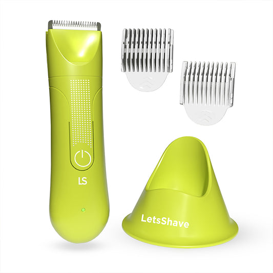 Evior Waterproof Bikini Trimmer – Ceramic Blade, Rechargeable, LED Light