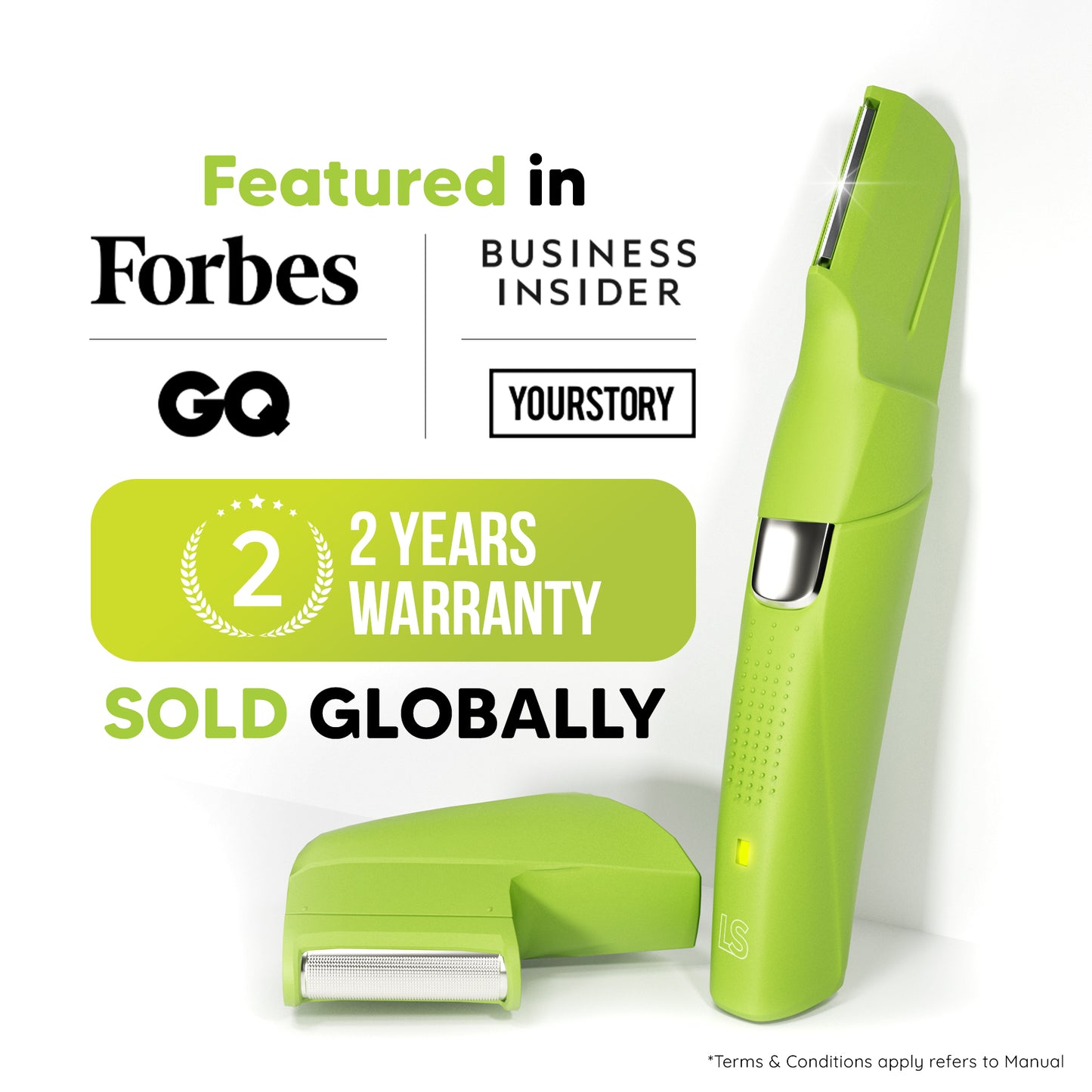 Head, Face & Body Groomer | All-in-One Rechargeable Trimmer for Men with Attachments