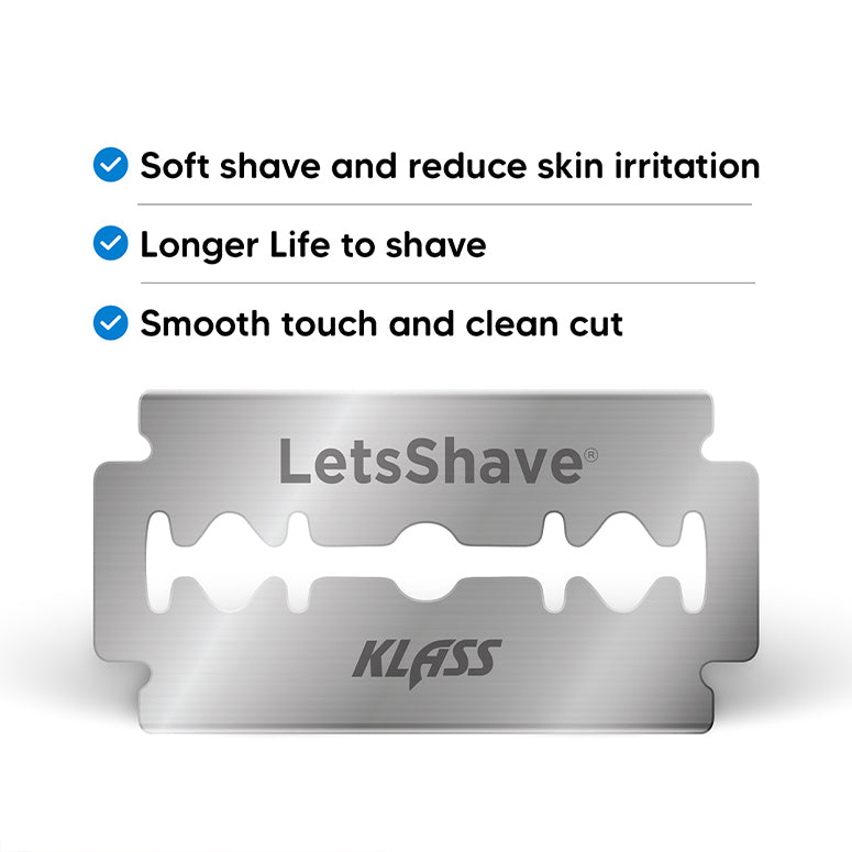 Premium Double Edge Blades – Pack of 50