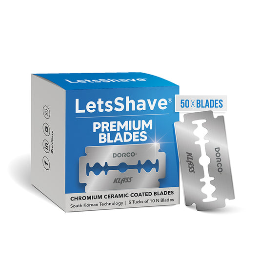 Premium Double Edge Blades – Pack of 50