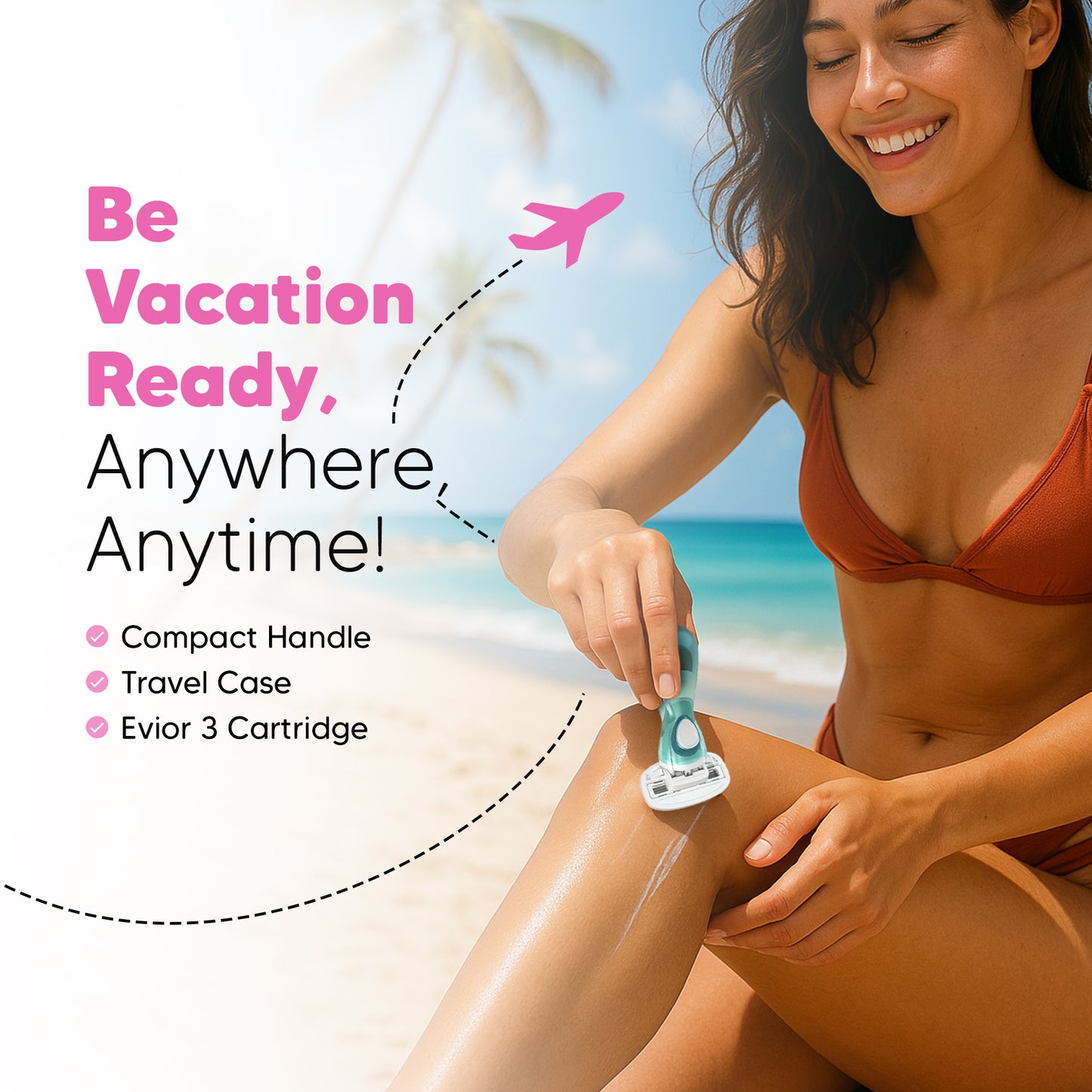 Evior Flyyy Razor Blades – Pack of 4 Cartridges