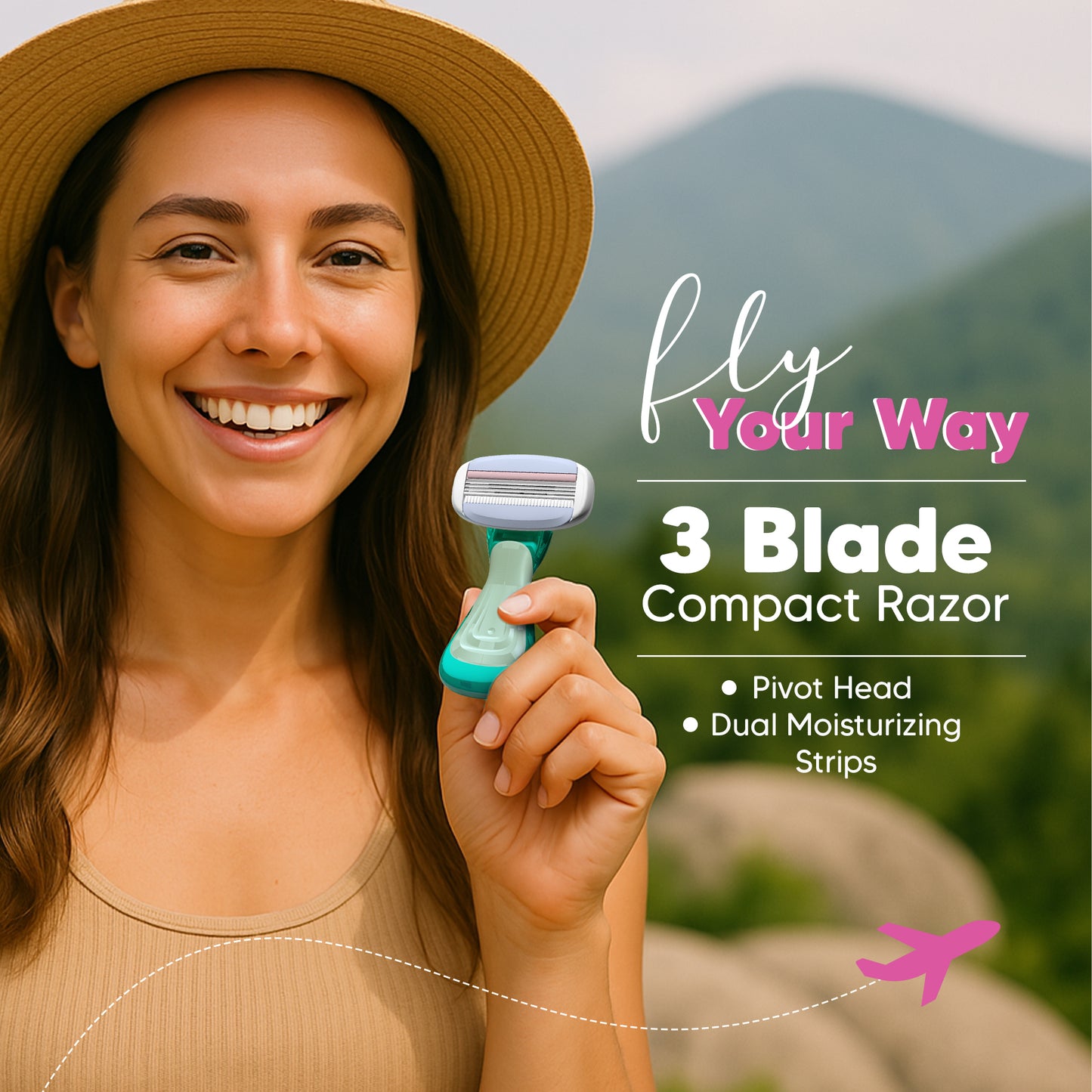 Evior Flyyy Razor Blades – Pack of 4 Cartridges