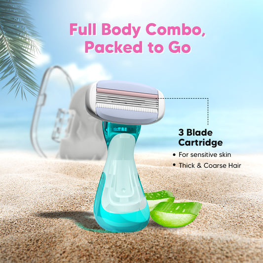 Evior Flyyy Razor Blades – Pack of 4 Cartridges