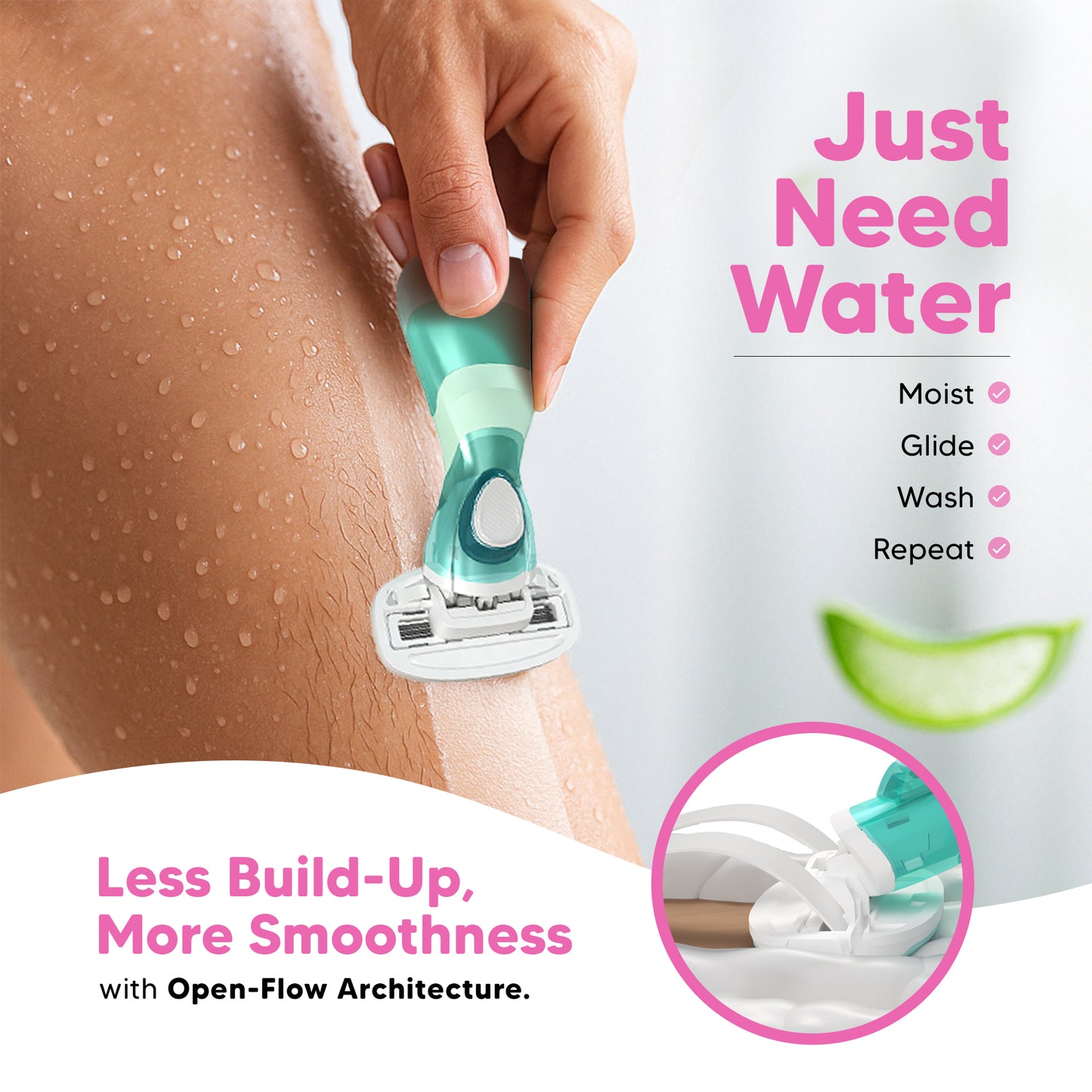 Evior Flyyy Razor Blades – Pack of 4 Cartridges