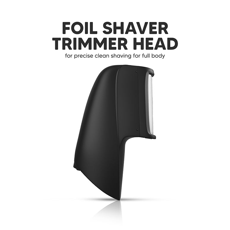 LetsShave Foil Shaver & T Shaped Replacement Head Combo