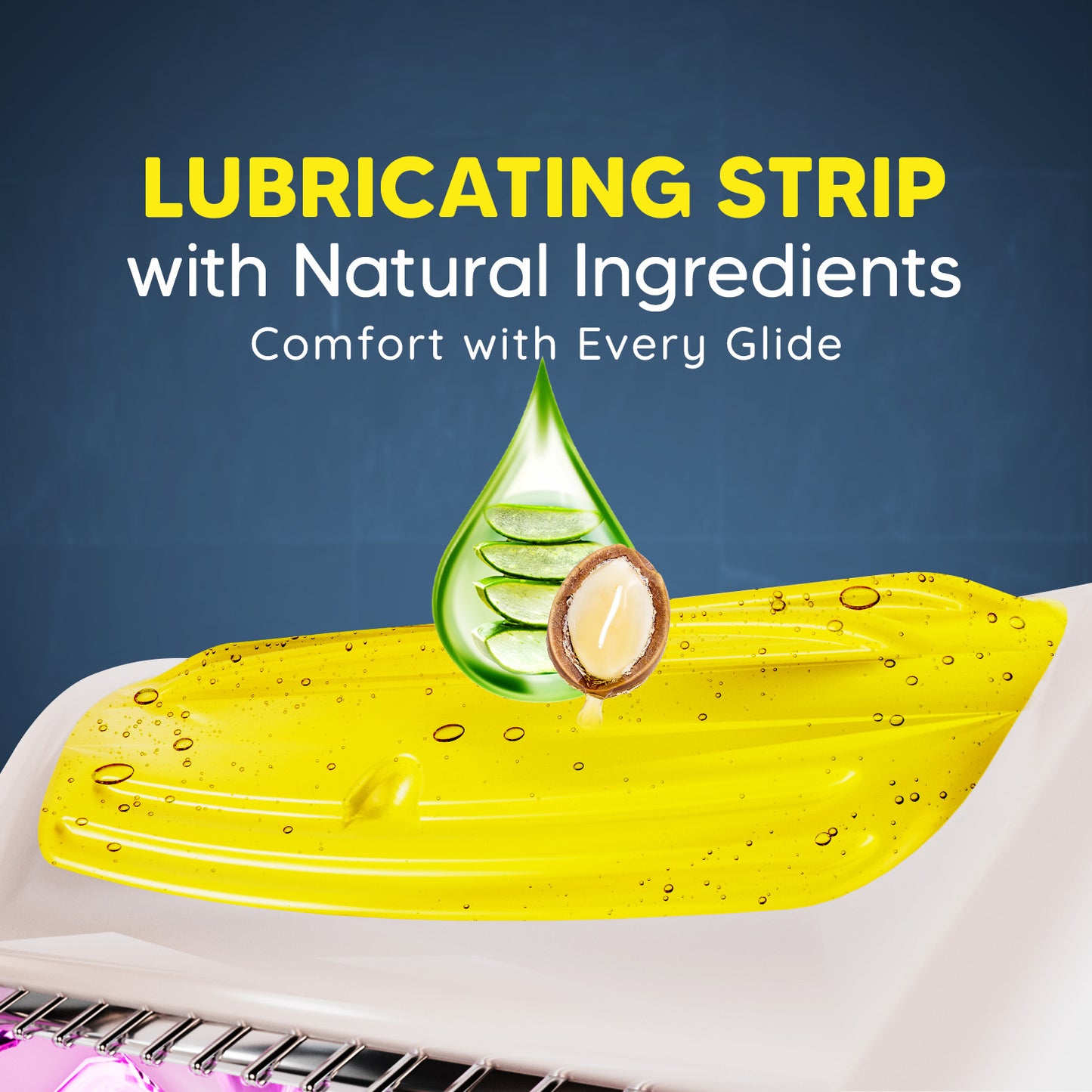 Body & Intimate Trimmer for Men – Use & Throw Razor | Pack of 3 + Free Balls Balm