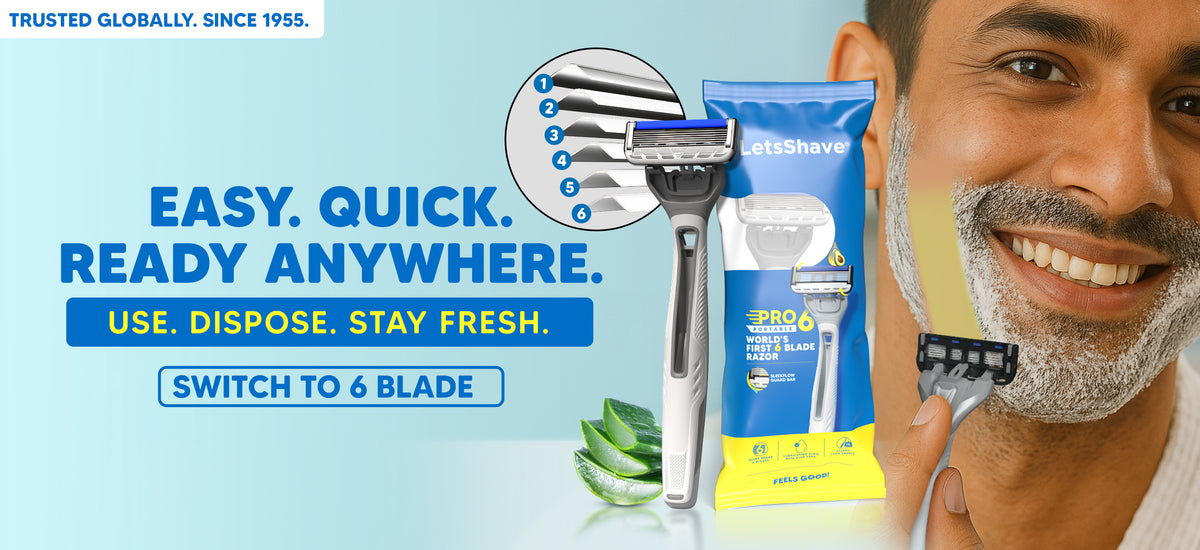 Shaving Razor Dechatable Men Razors & Disposables | LetsShave