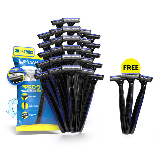 Pro 2+ Disposable Razors Pack of 30 (27 + 3 Free)