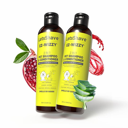 Puppy-safe dog shampoo – Gentle conditioner and shampoo for pets