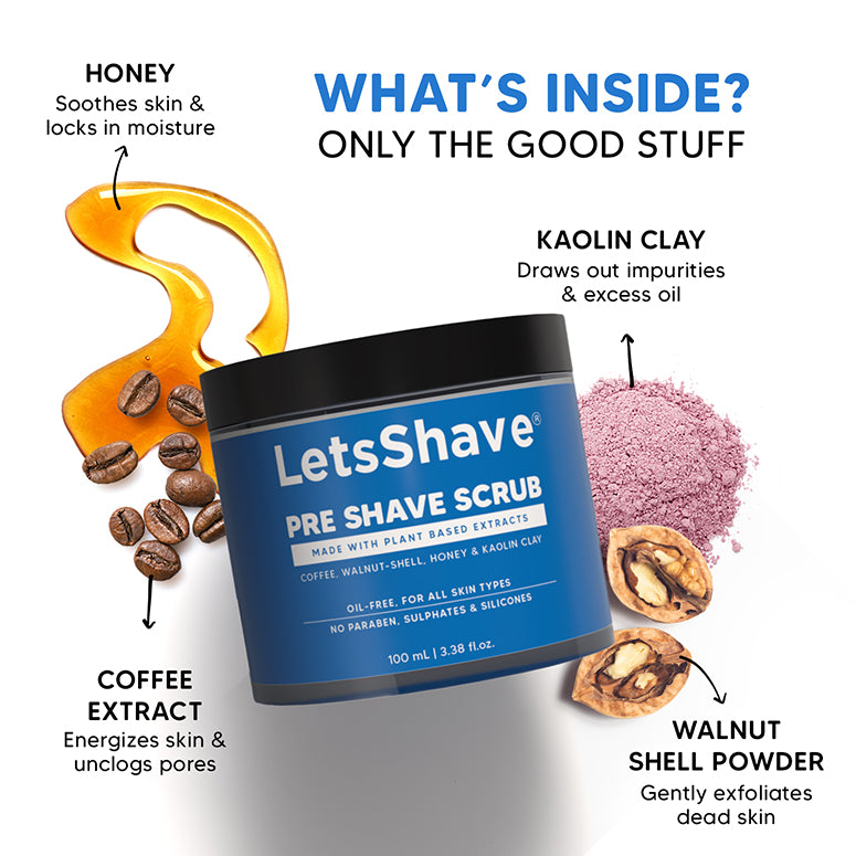 Skincare Essentials Combo – Evior Body Lotion + Pre Shave Scrub