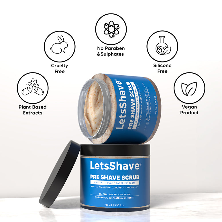 Skincare Essentials Combo – Evior Body Lotion + Pre Shave Scrub