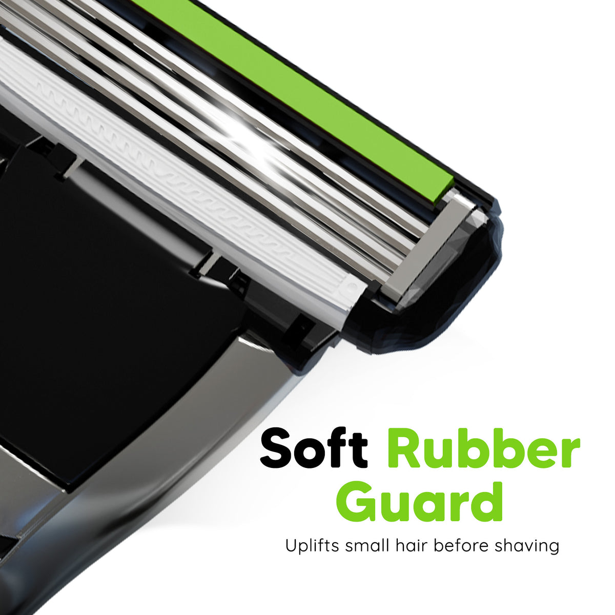 Pro 4 Razor Starter Pack for Men | 1 Handle + 2 Blades + Shave Gel