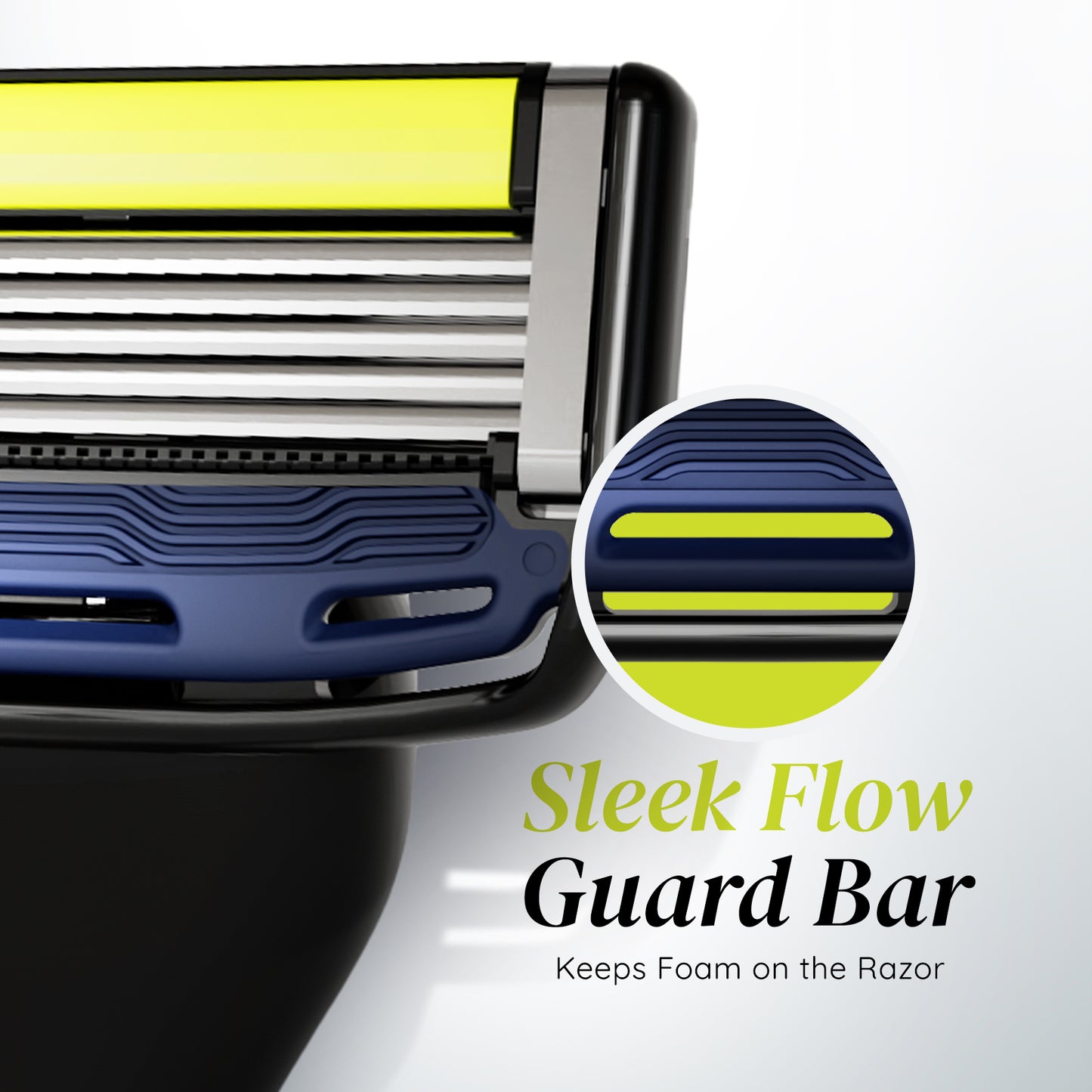 Pro 5 Razor for Men | World's First Curved 5 Blade Razor | 1 Handle + 1 Cartridge + FREE Razor Cap