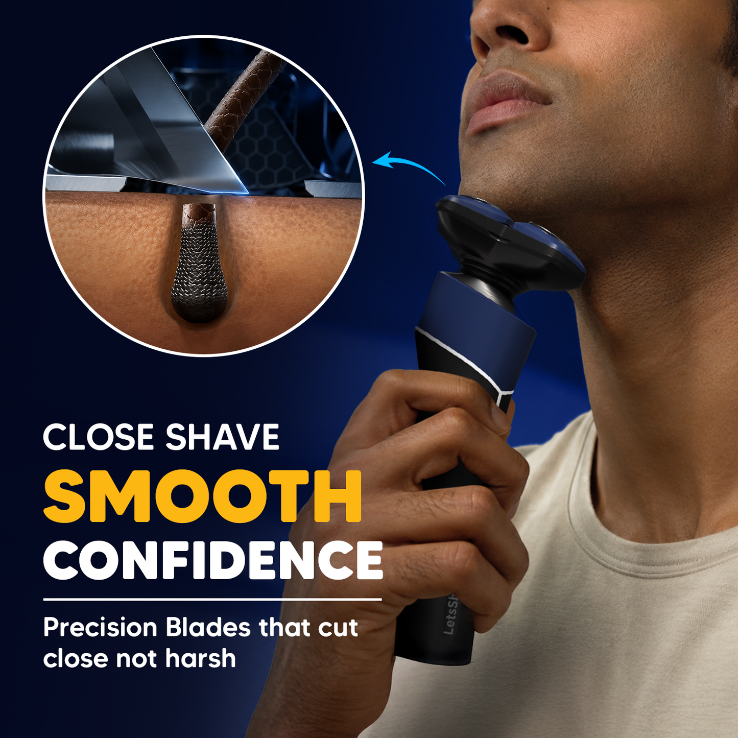 360 Pro Shaver | 6D Magnetic Only Replacement Head | 1 Qty