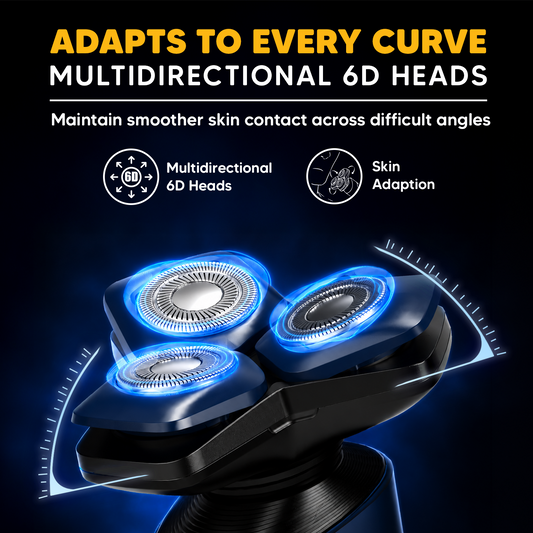 360 Pro Shaver | 6D Magnetic Only Replacement Head | 1 Qty