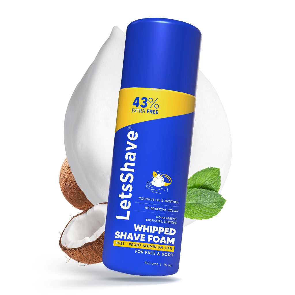 Pro 6 Plus Blade Refills (Pack of 12) + FREE Whipped Shave Foam | World's 1st 6 Blade Razor for Men