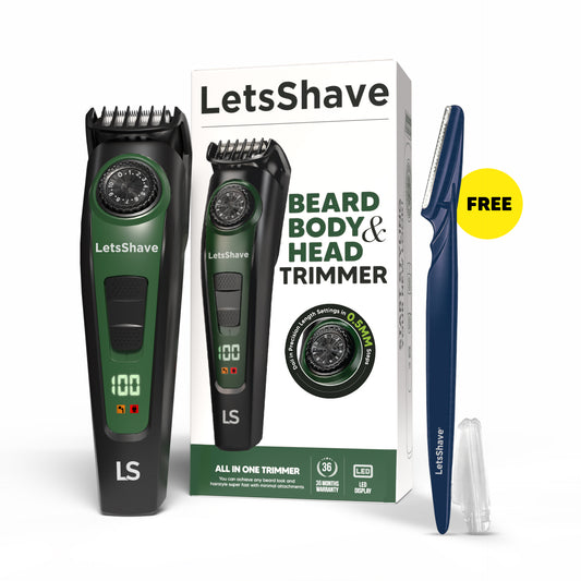 All-in-One Beard, Body & Head Trimmer for Men | One Trimmer Total Control | Free Beard Styler